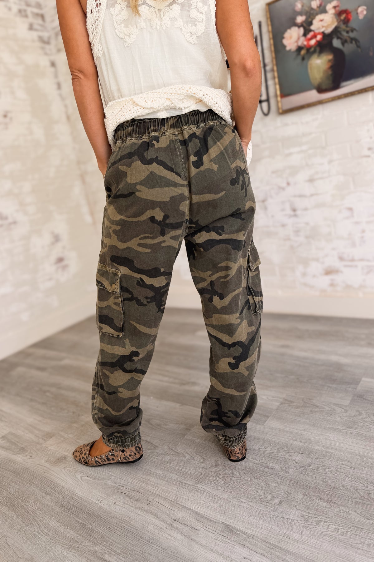 Gone Missing Camo Jogger Pants