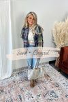 Elaina Distressed Flannel