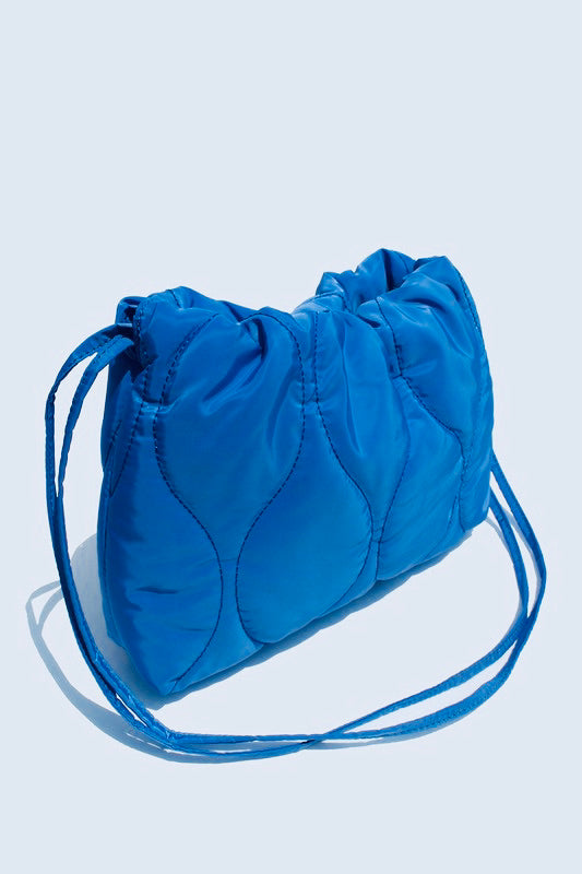 Annie Quilted Drawstring Bag - FINAL SALE