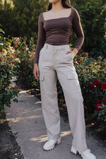 Tyler Wide Leg Cargo Pants