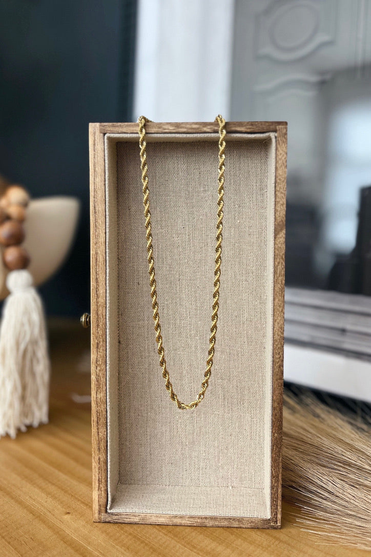 Chapel Rope Chain Necklace - FINAL SALE