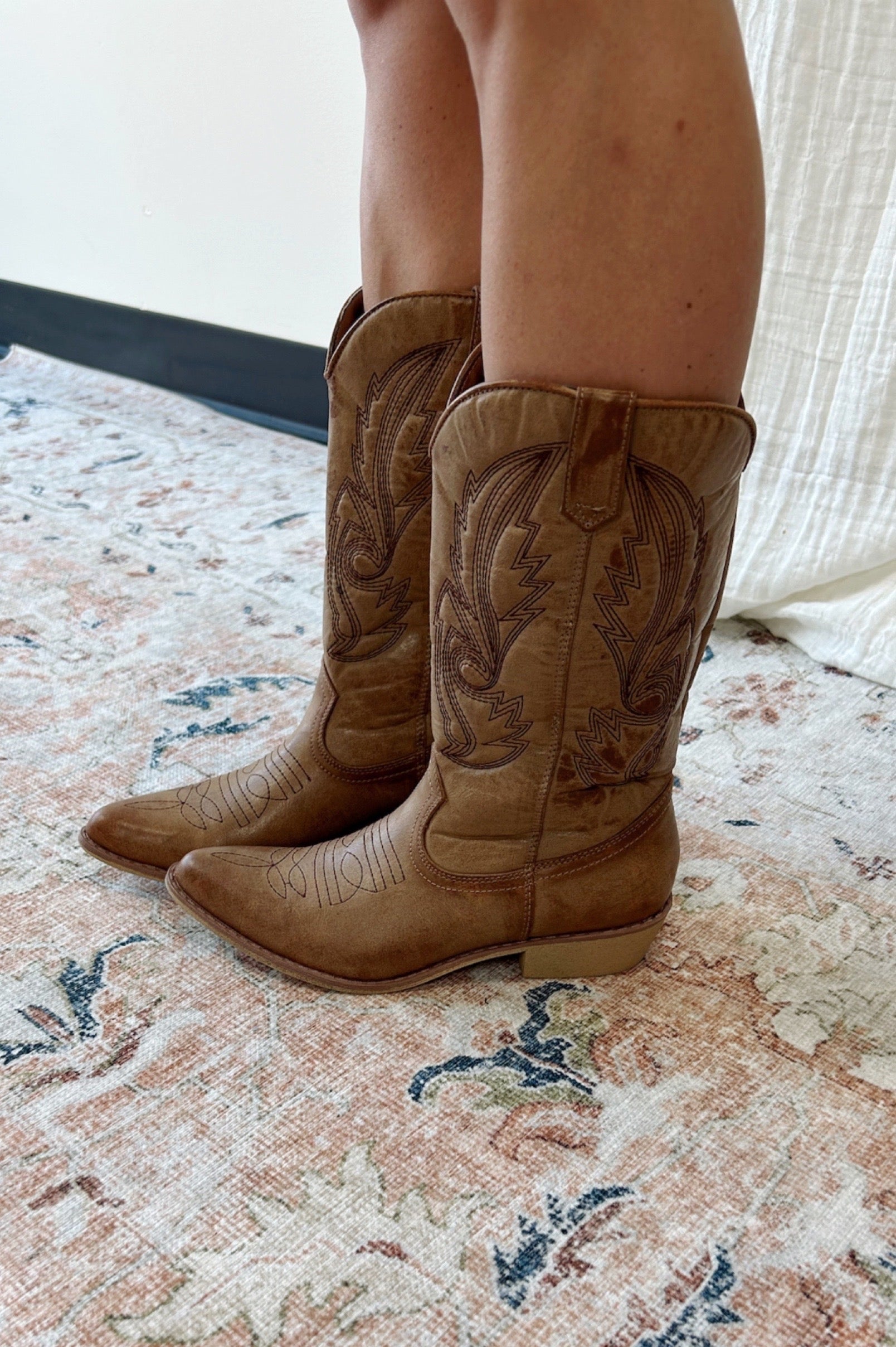 Eugene Cowboy Boots - FINAL SALE