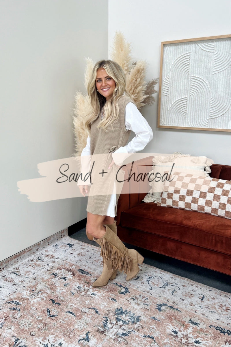 Nola Layered Sweater Dress