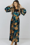 Astr Quinn Floral Cutout Midi Lux Collection