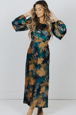 Astr Quinn Floral Cutout Midi Lux Collection