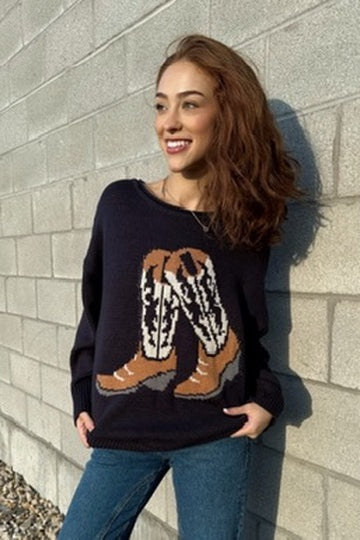 Bootcut Blues Sweater