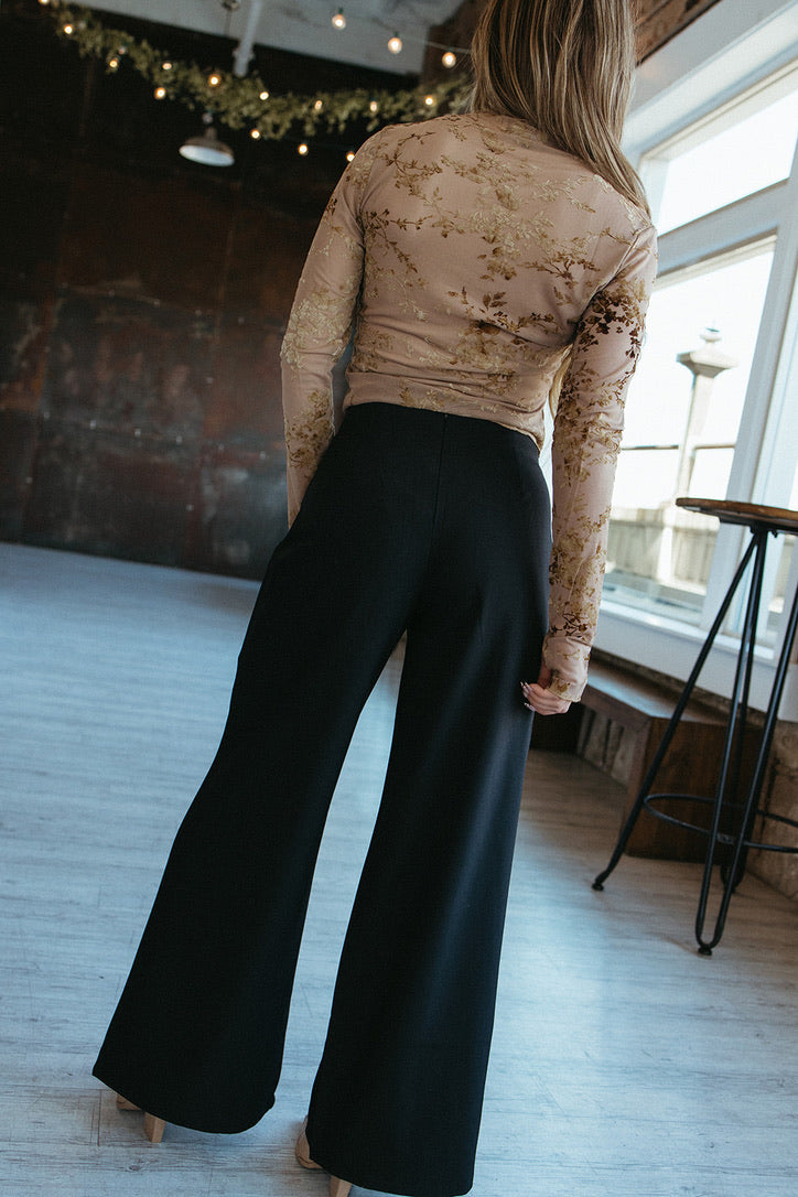 After Dark Pleated Pants - FINAL SALE