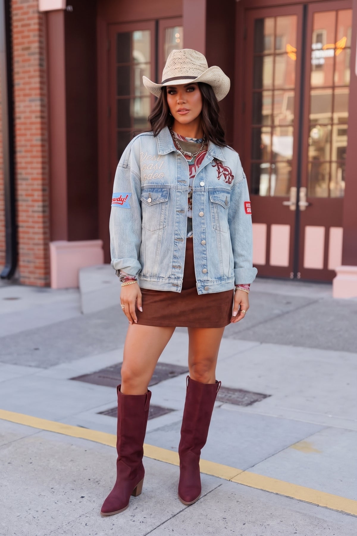 In The Chutes Rodeo Denim Jacket