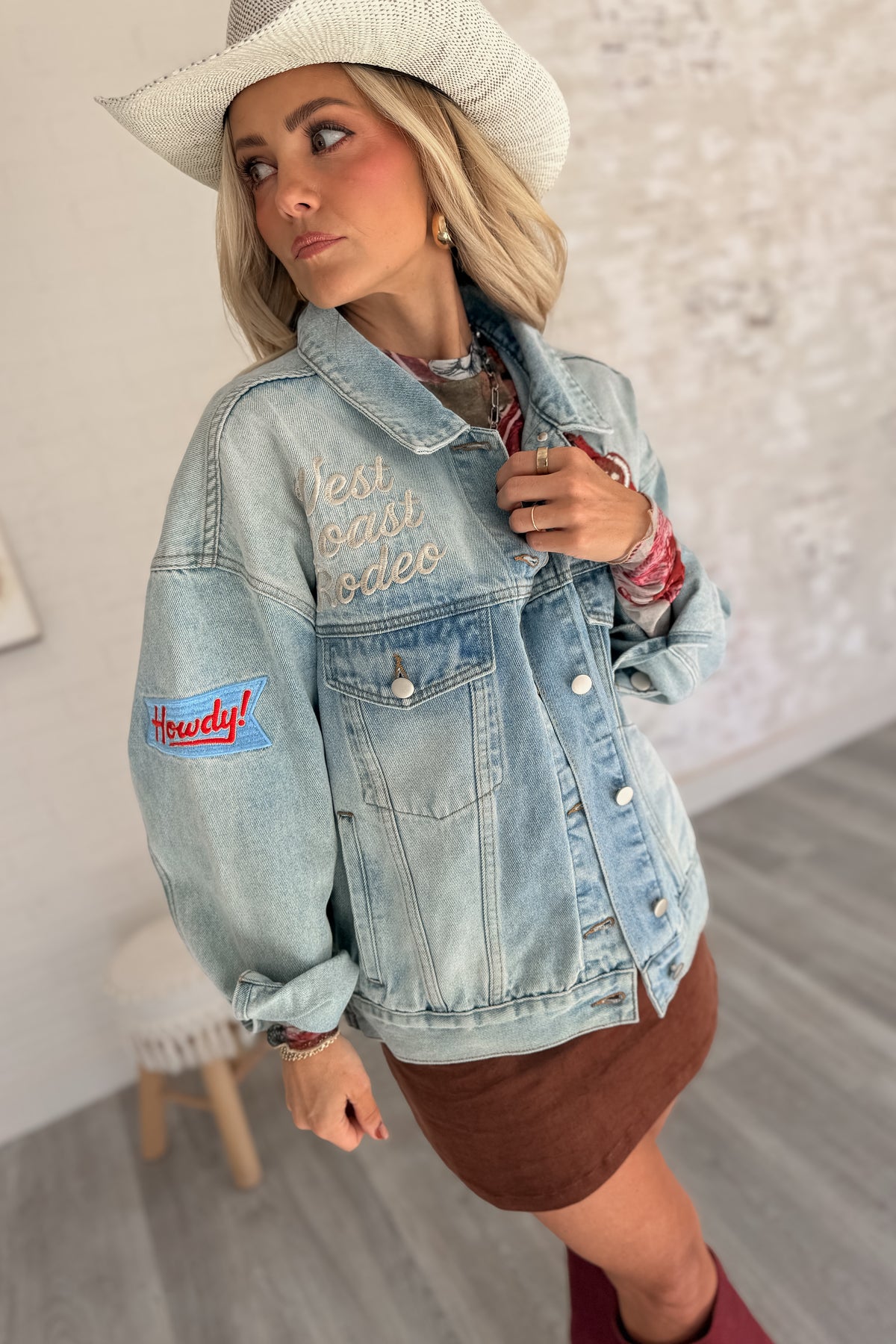 In The Chutes Rodeo Denim Jacket