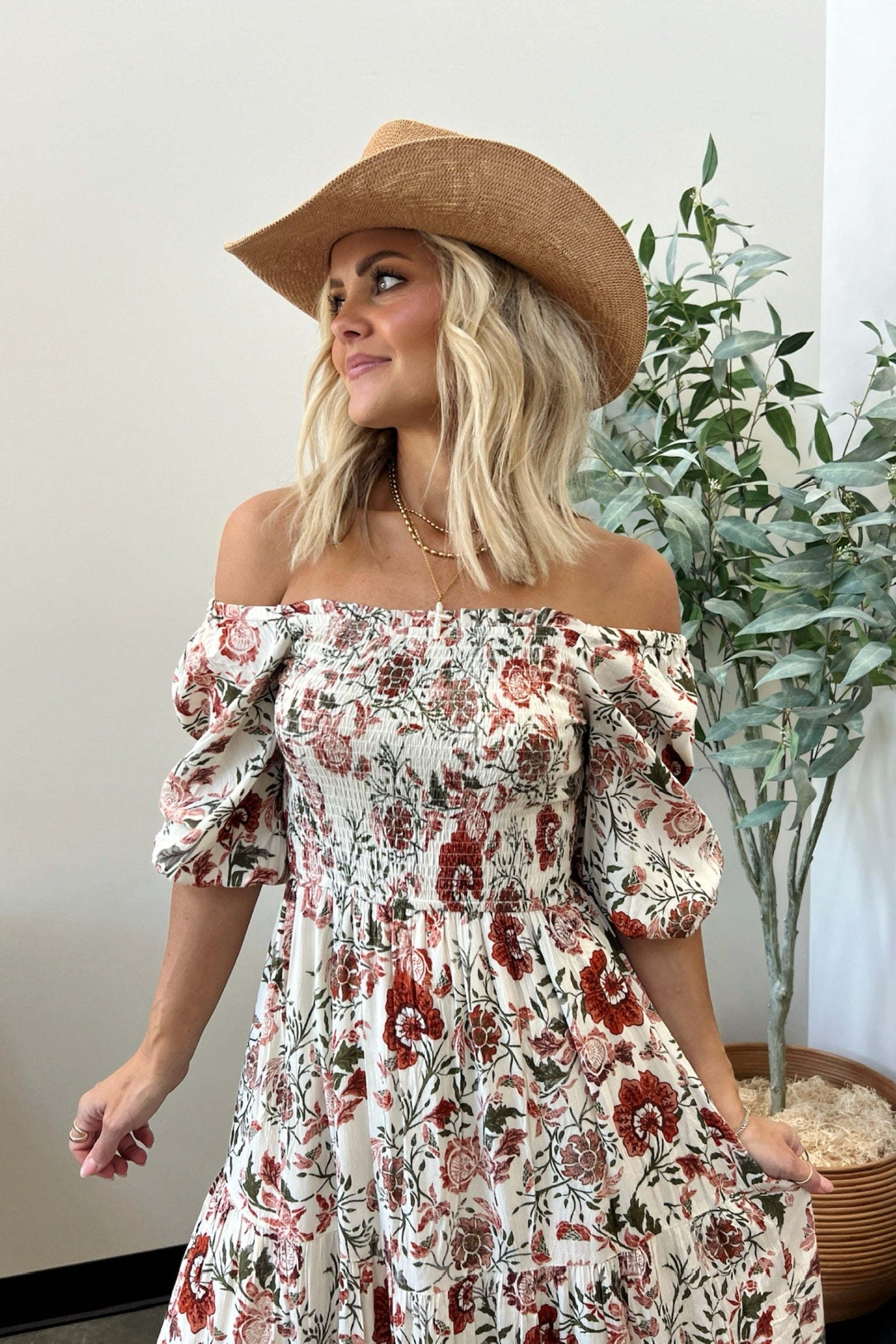 Too Cute to Cancel Smocked Dress