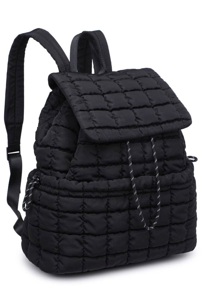Meringue Quilted Backpack