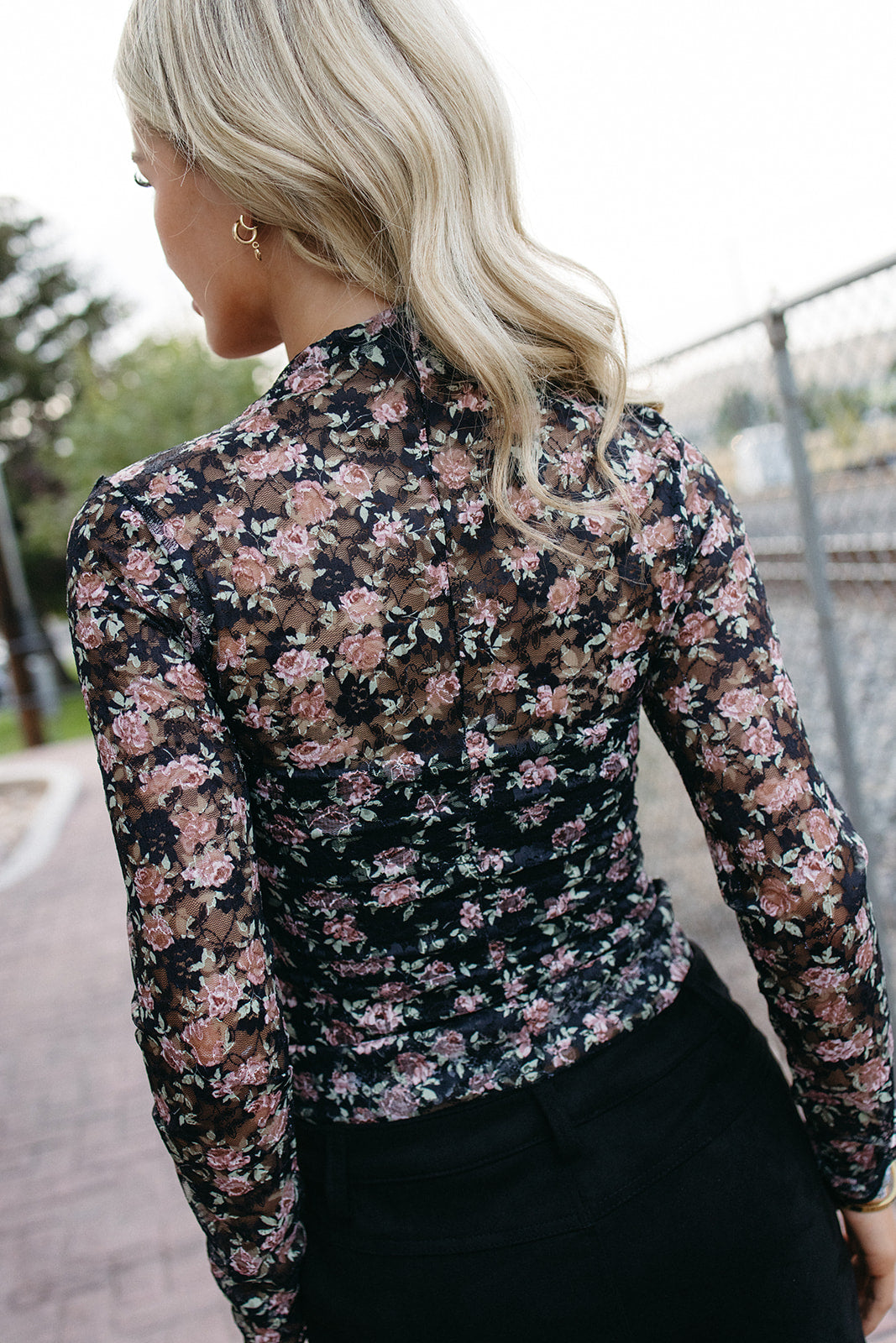 Can’t Mesh With Me Top