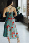 Astr Gaia Floral Midi Dress Lux Collection