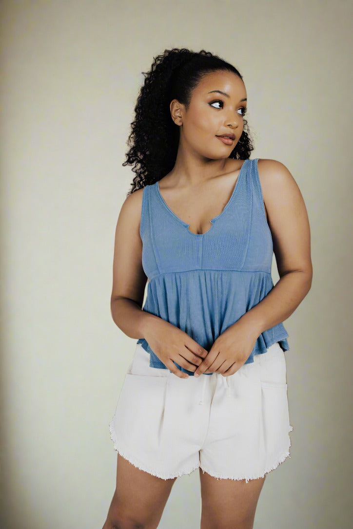 Fontana Babydoll Tank Top