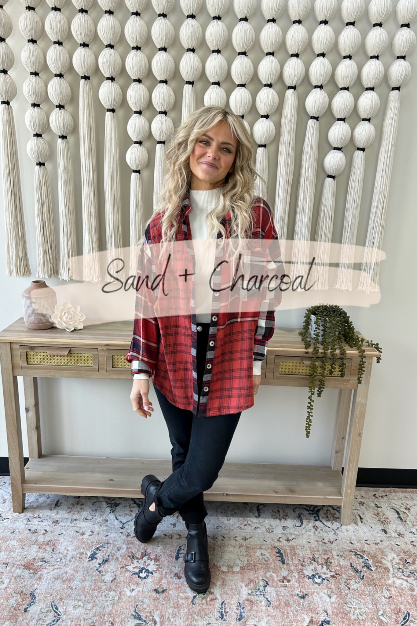 All Things Merry Plaid Shirt - FINAL SALE