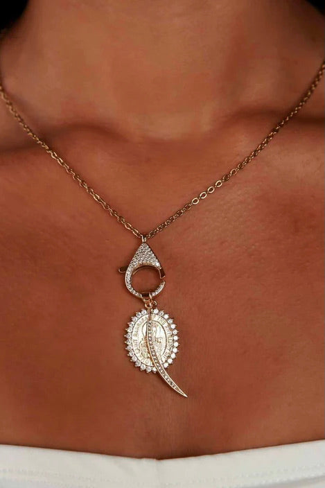 Goddess and Moon Necklace