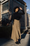 Tina Smocked Waist Maxi Skirt