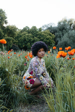 Genevieve Embroidered Floral Dress