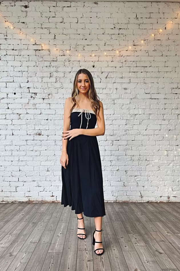 Silent Night Corset Dress