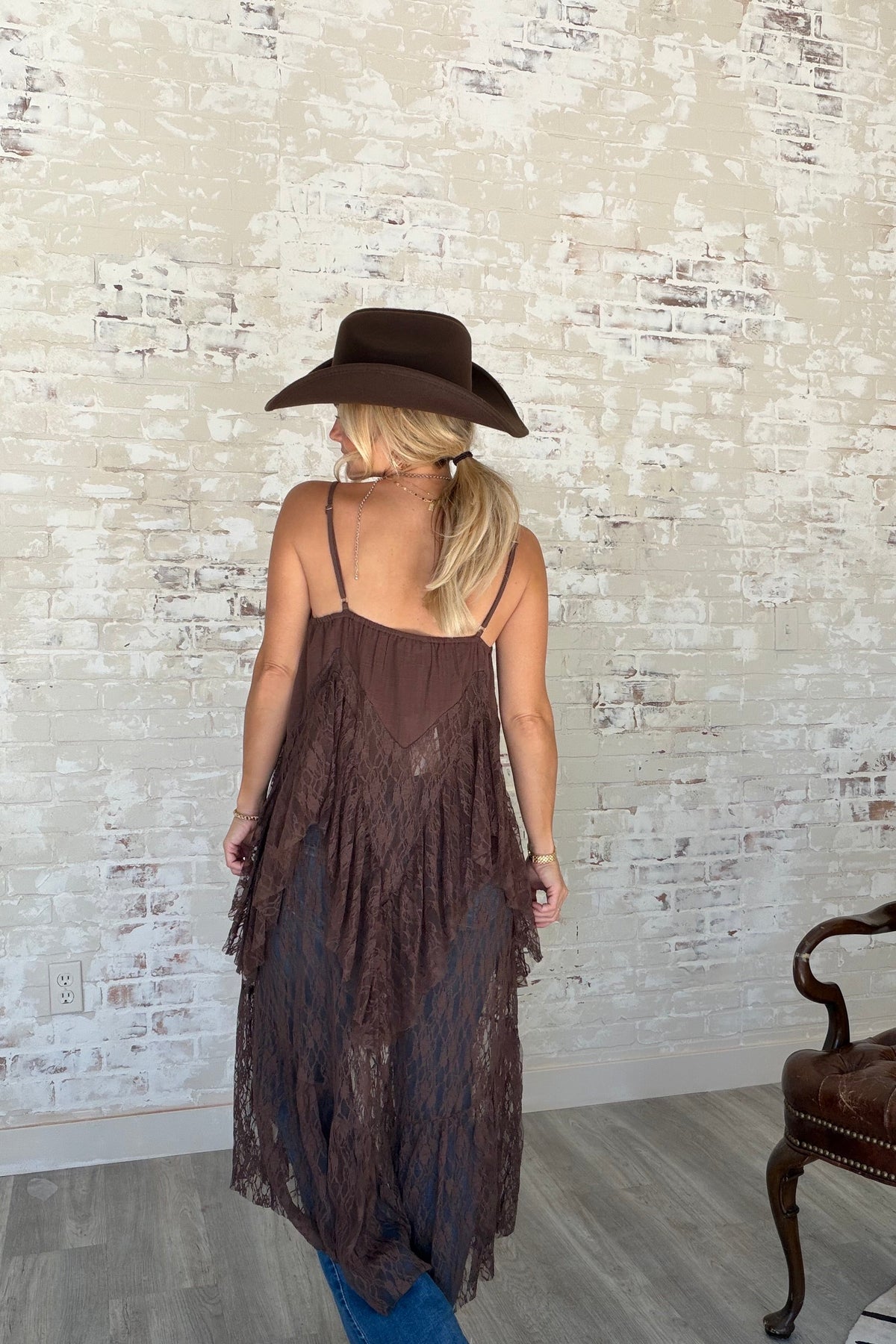 Trouble In Texas Lace Cami