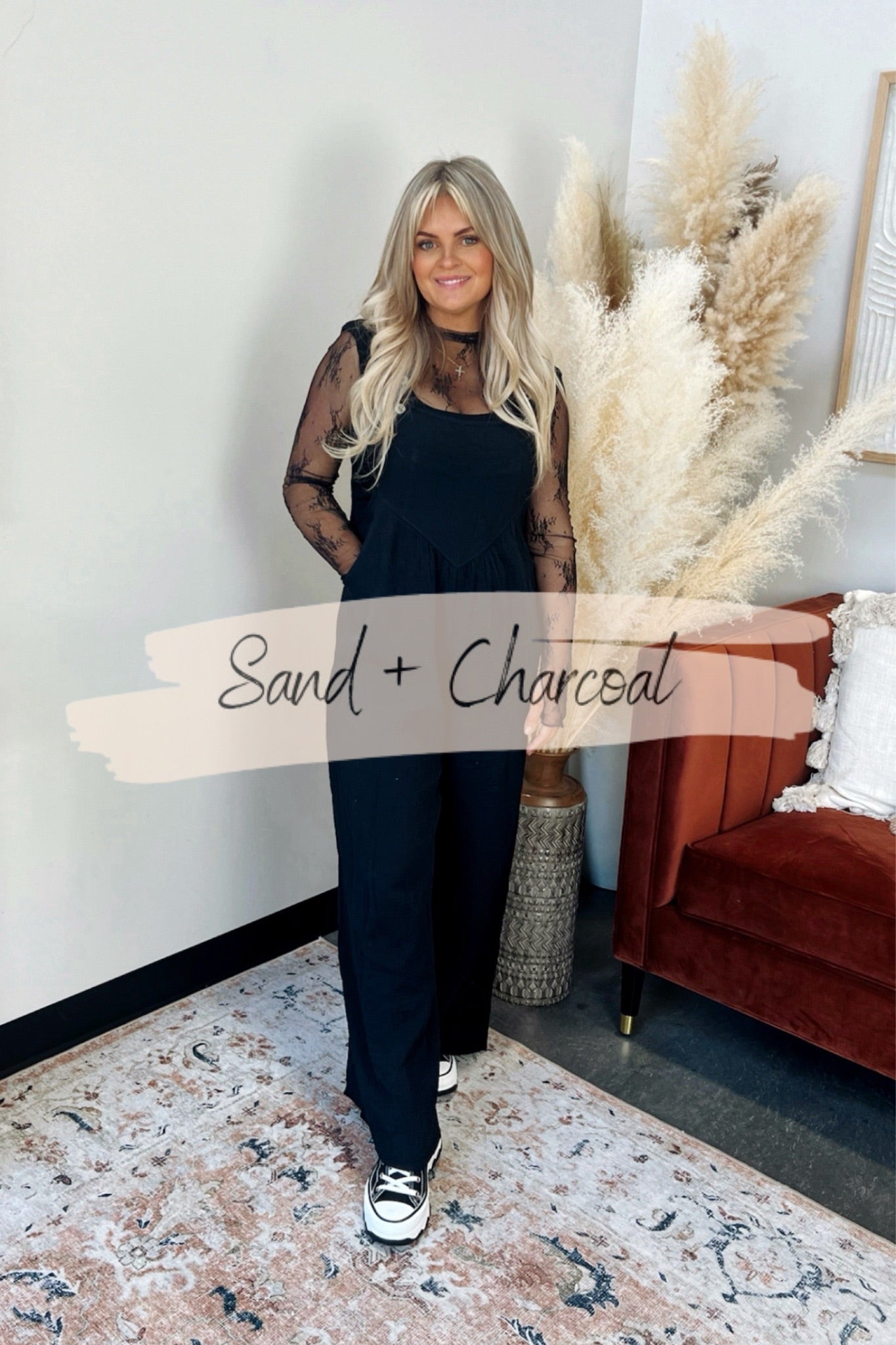 Allie Wide Leg Jumpsuit - FINAL SALE