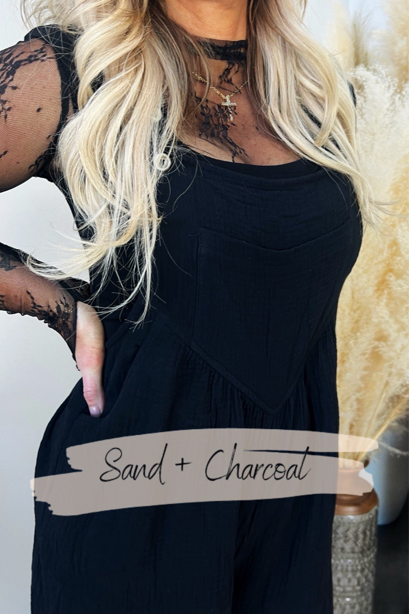 Allie Wide Leg Jumpsuit - FINAL SALE