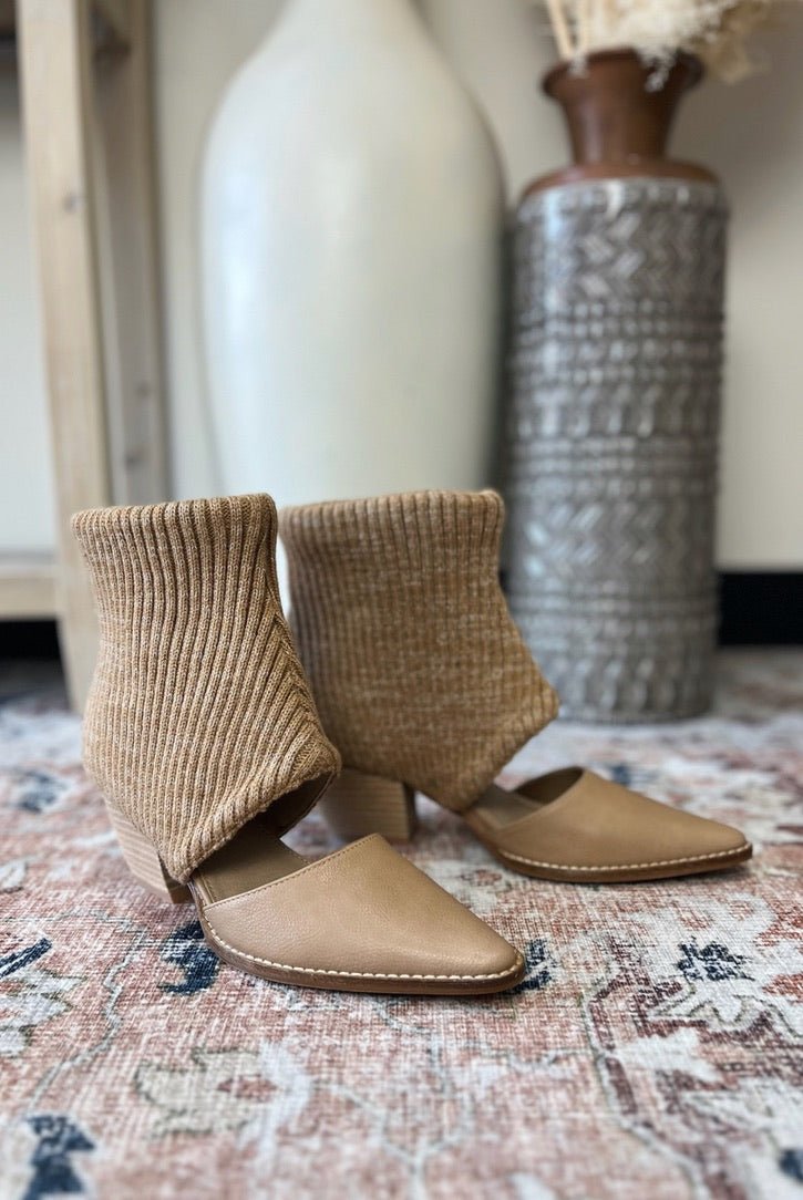 Anita Sweater Ankle Booties - FINAL SALE