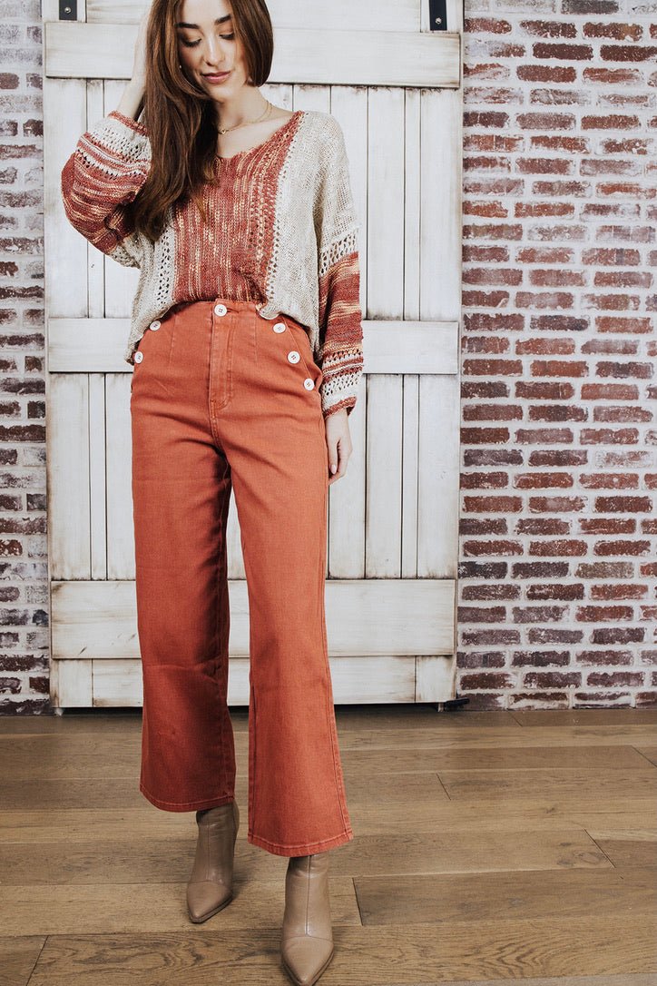 Baldwin Washed Cotton Pants - FINAL SALE