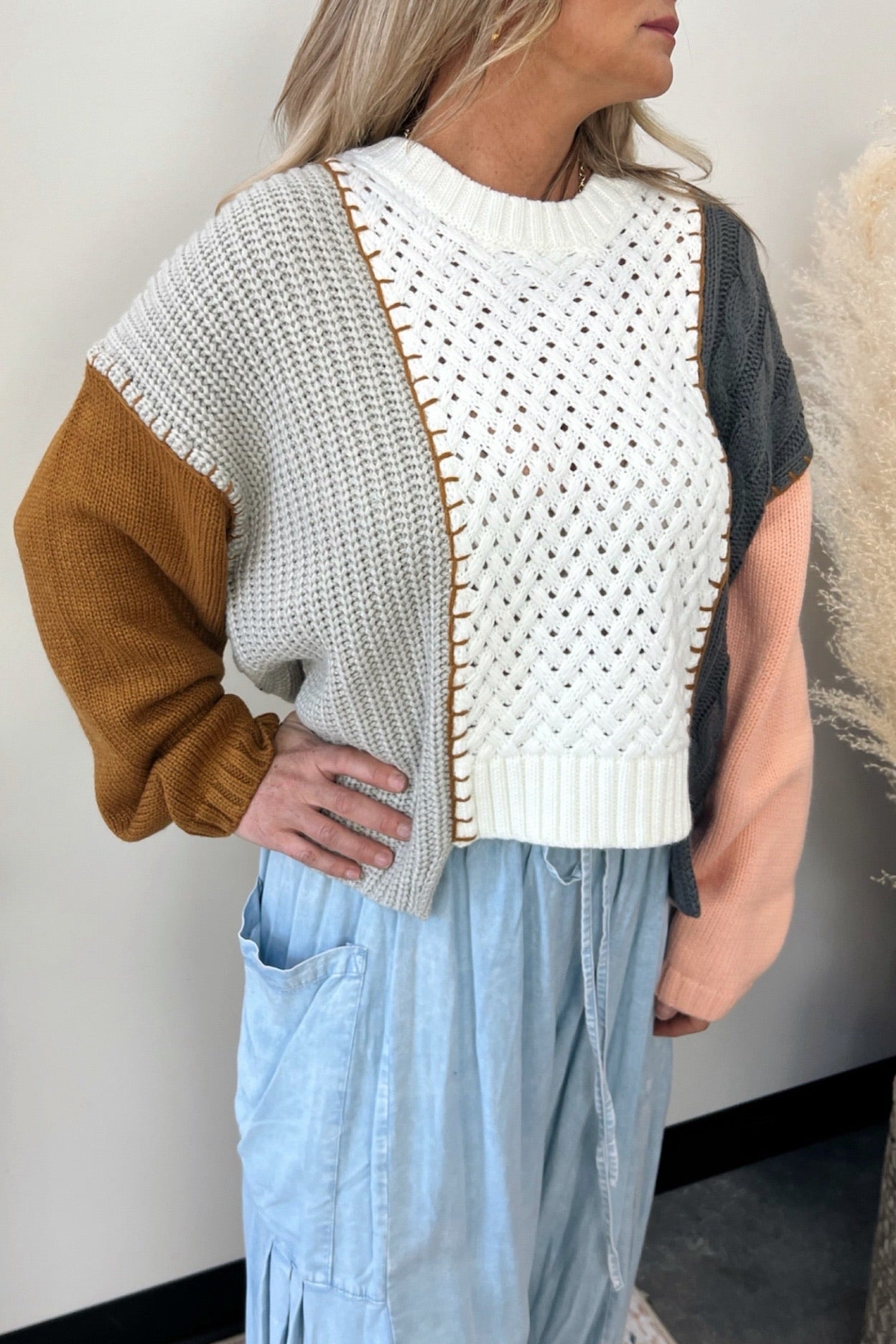 Billie Jean Multicolor Sweater - FINAL SALE