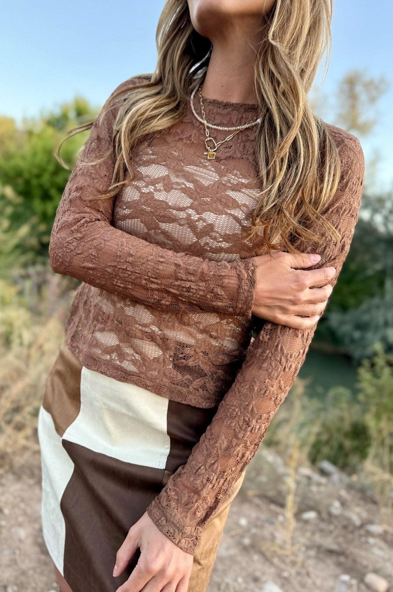 Bloom Factor Sheer Top