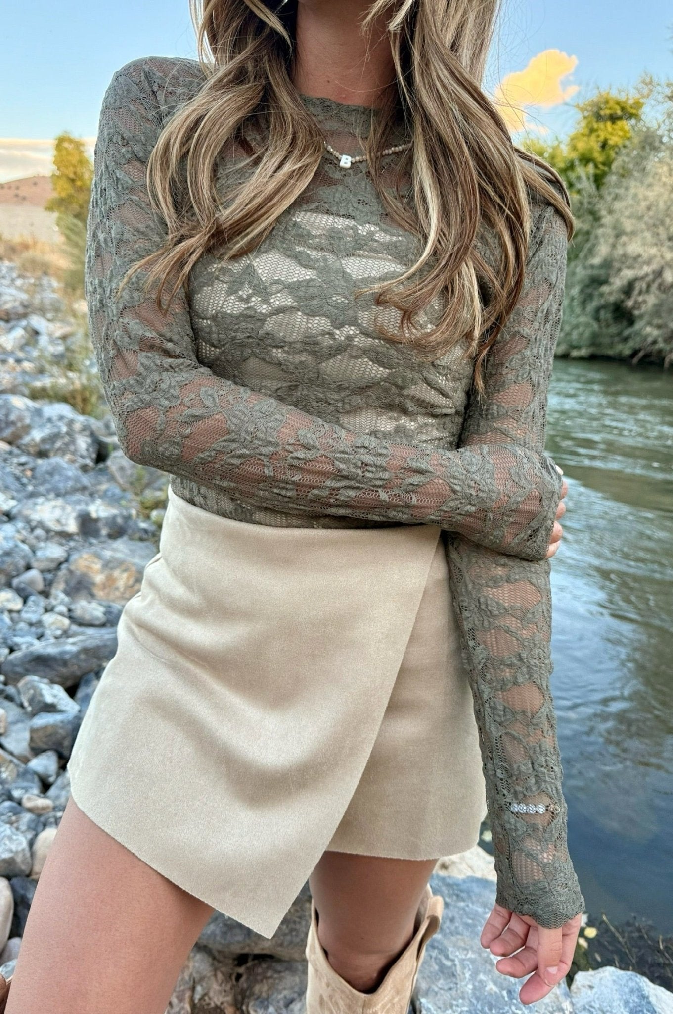 Bloom Factor Sheer Top