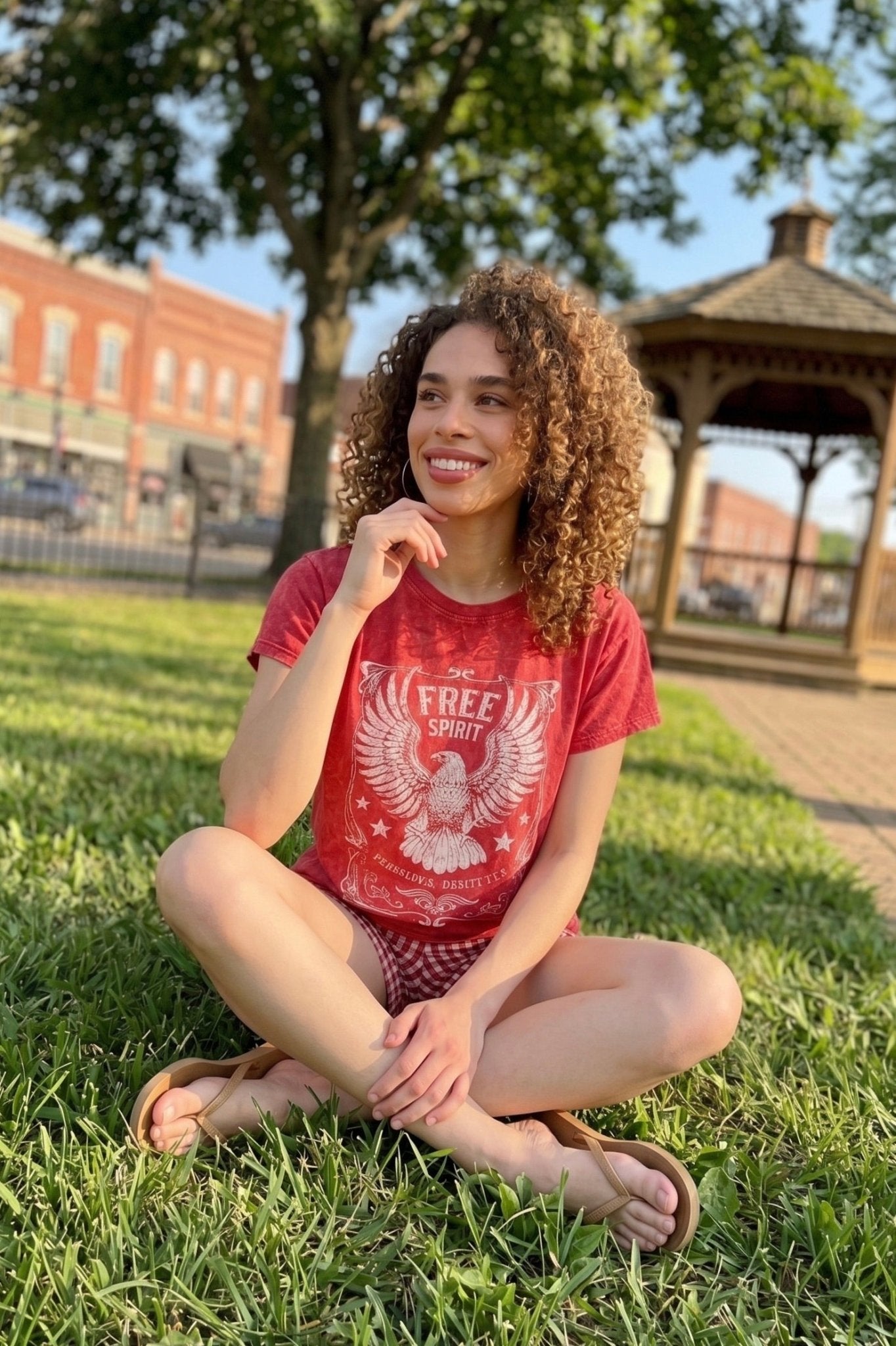 Born Free Muscle Tee