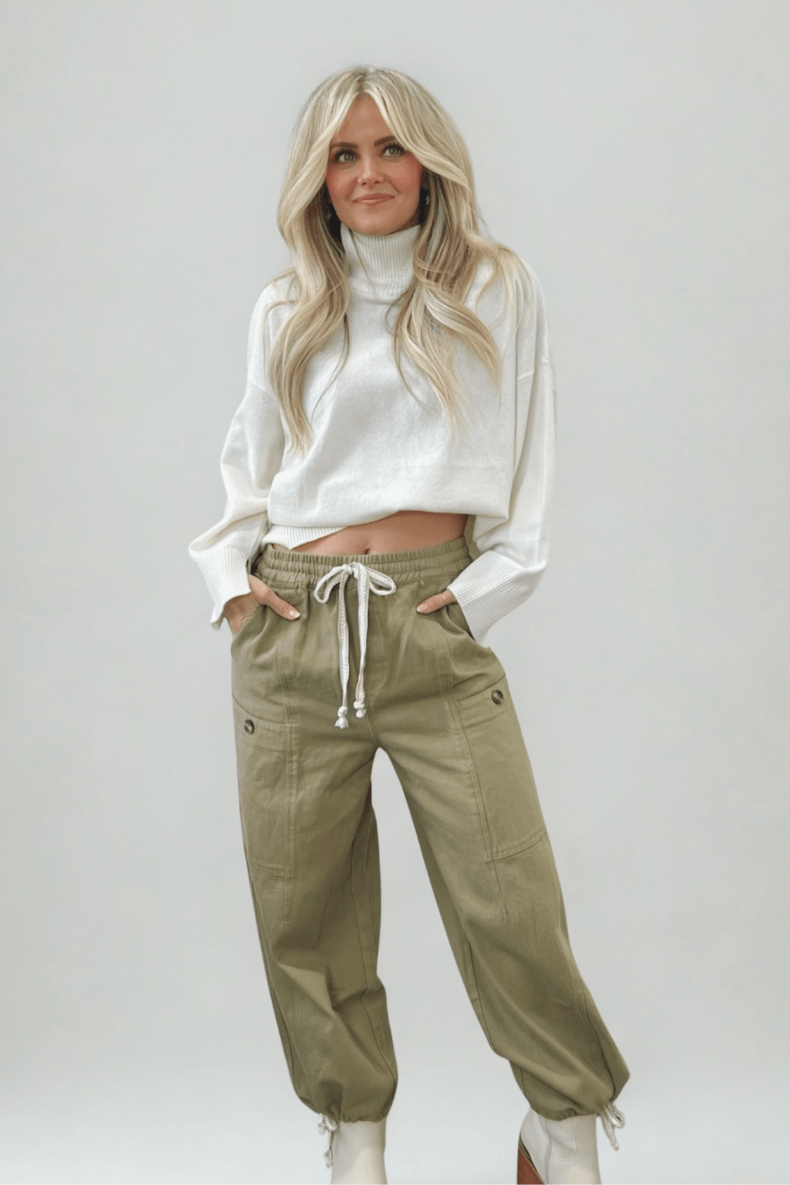 Brighter Days Cargo Pants - FINAL SALE