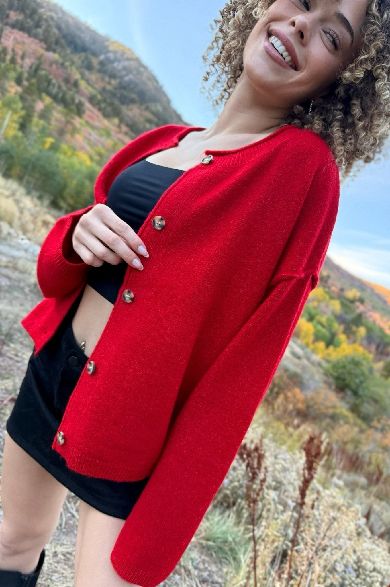 Buttoned & Unbothered Cardigan