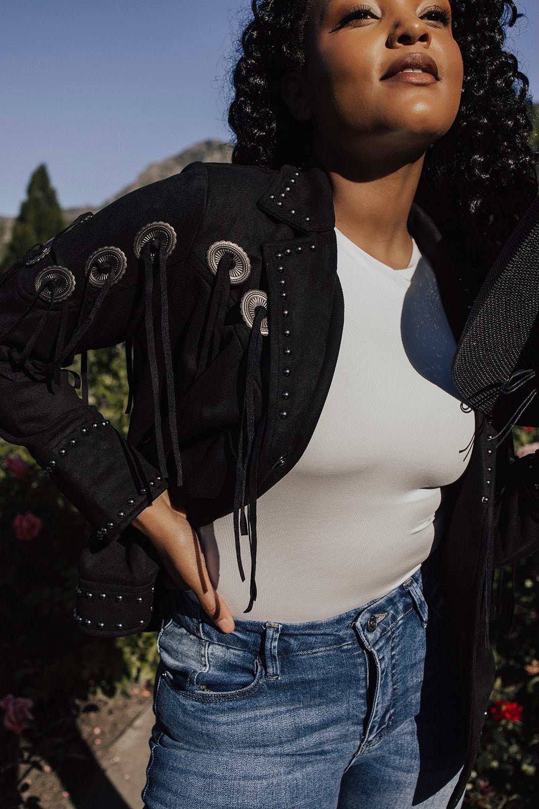 Callie Fringed Western Jacket - FINAL SALE