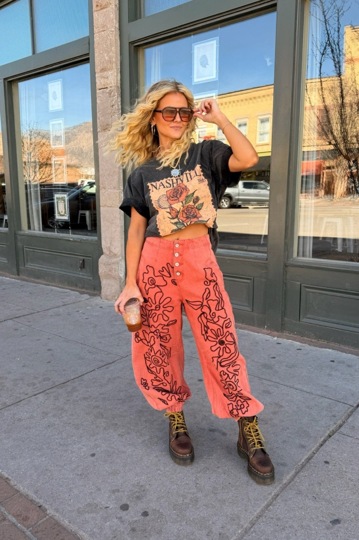 Can't Hide Embroidered Pants