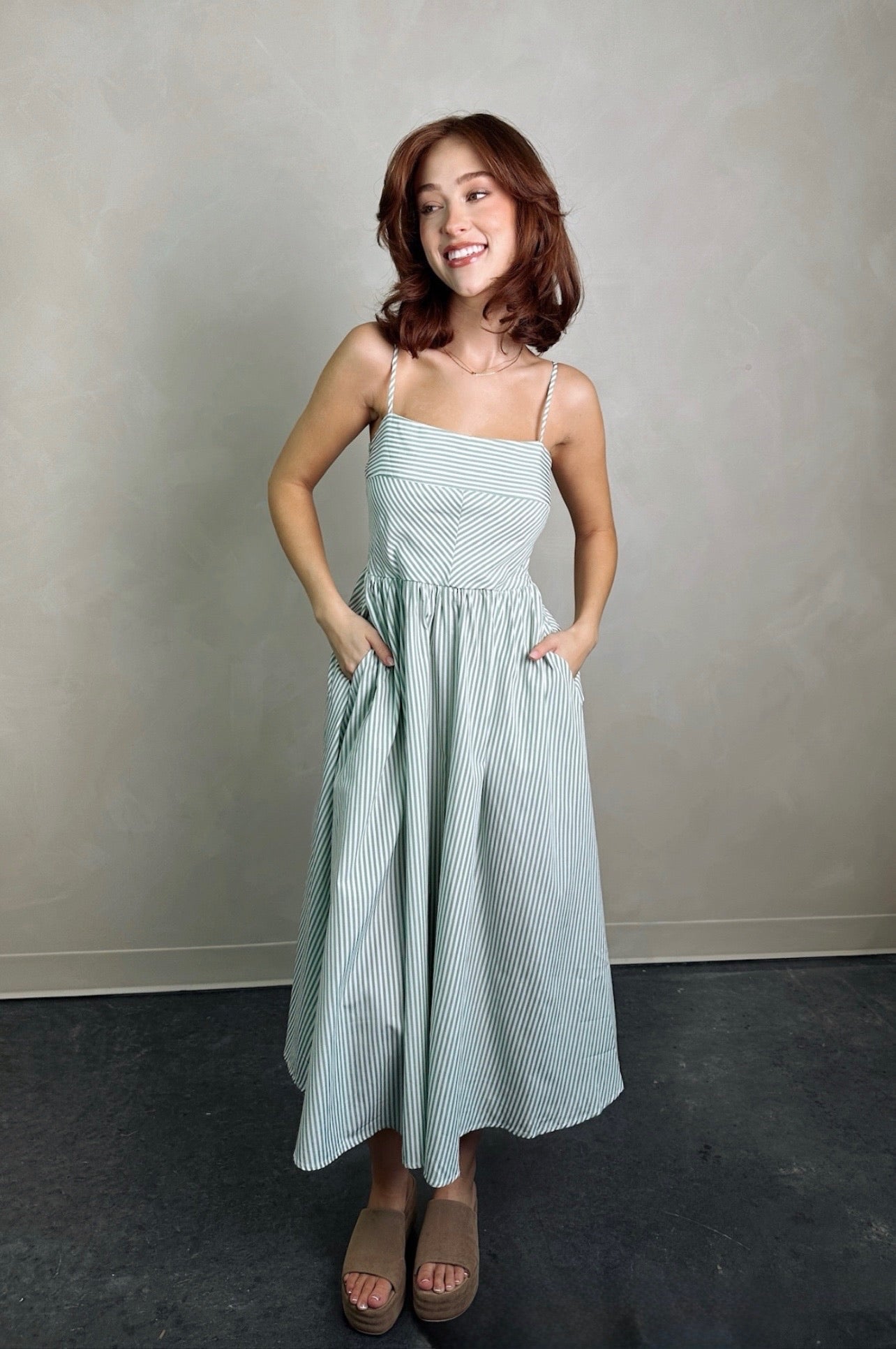 Capri in Spring Dress