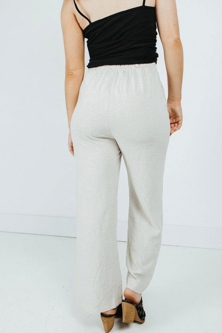 Caprina Linen Pants - FINAL SALE