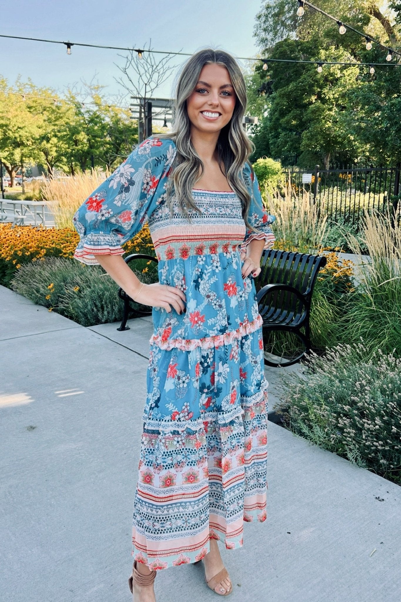 Celeste Floral Dress - FINAL SALE