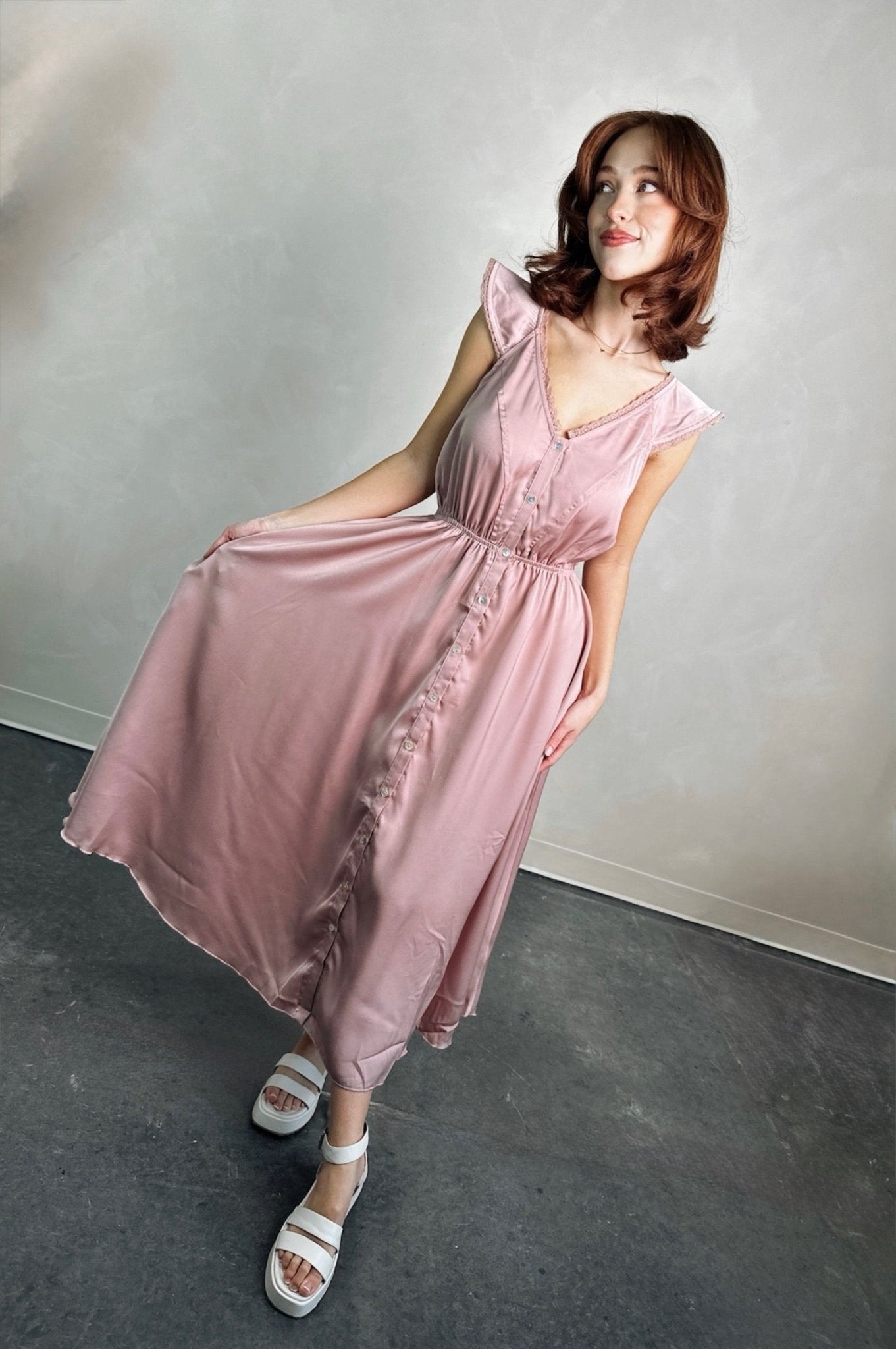 City Crush Satin Dress