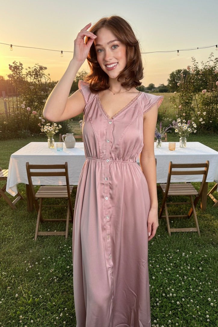 City Crush Satin Dress