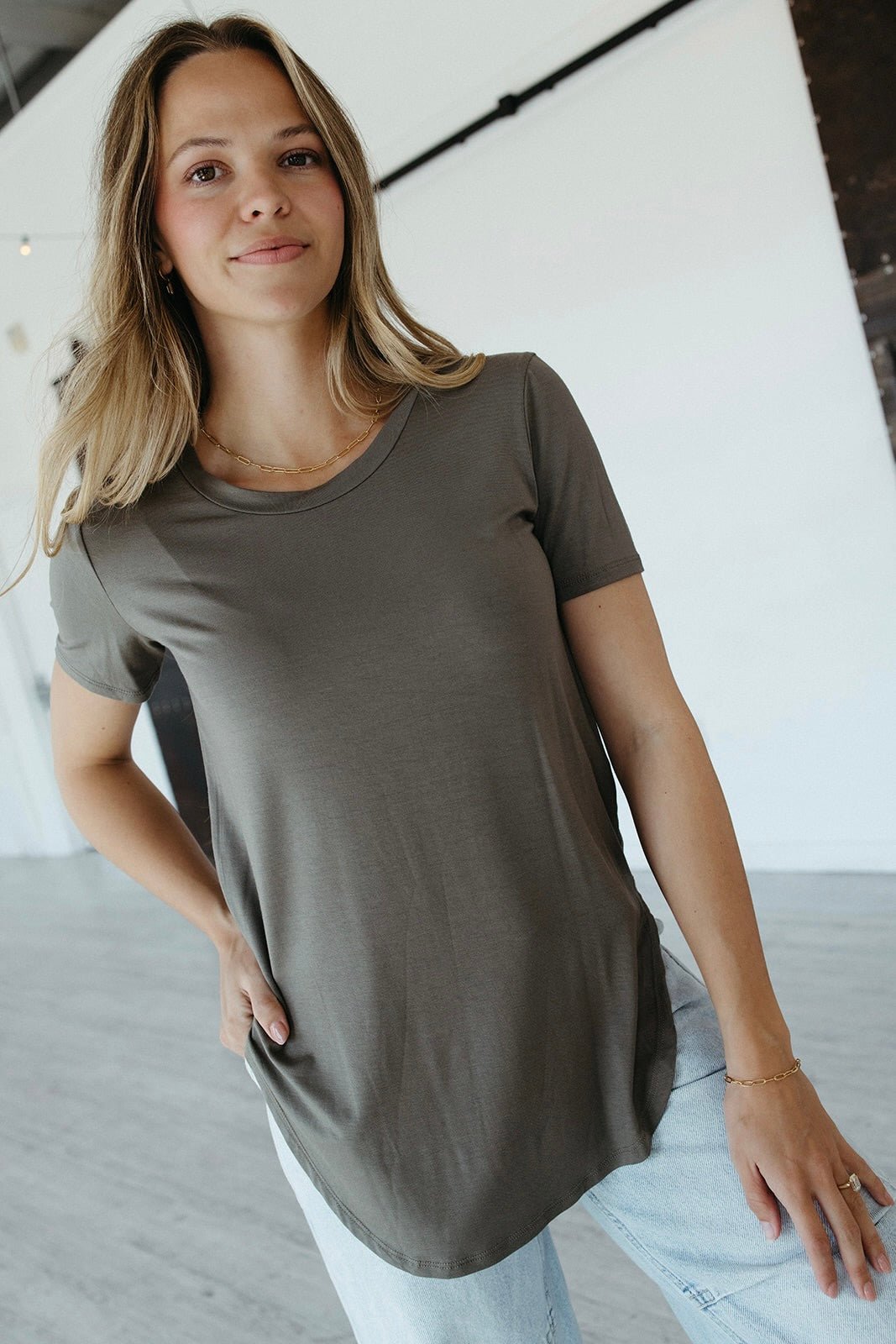 Cloudline Round Neck Tee