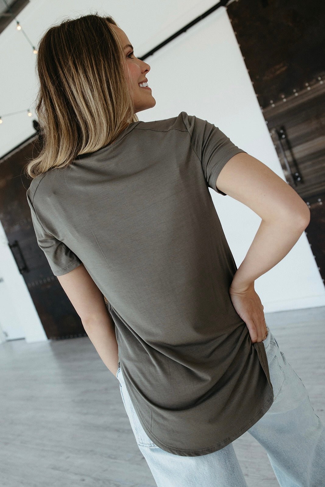 Cloudline Round Neck Tee