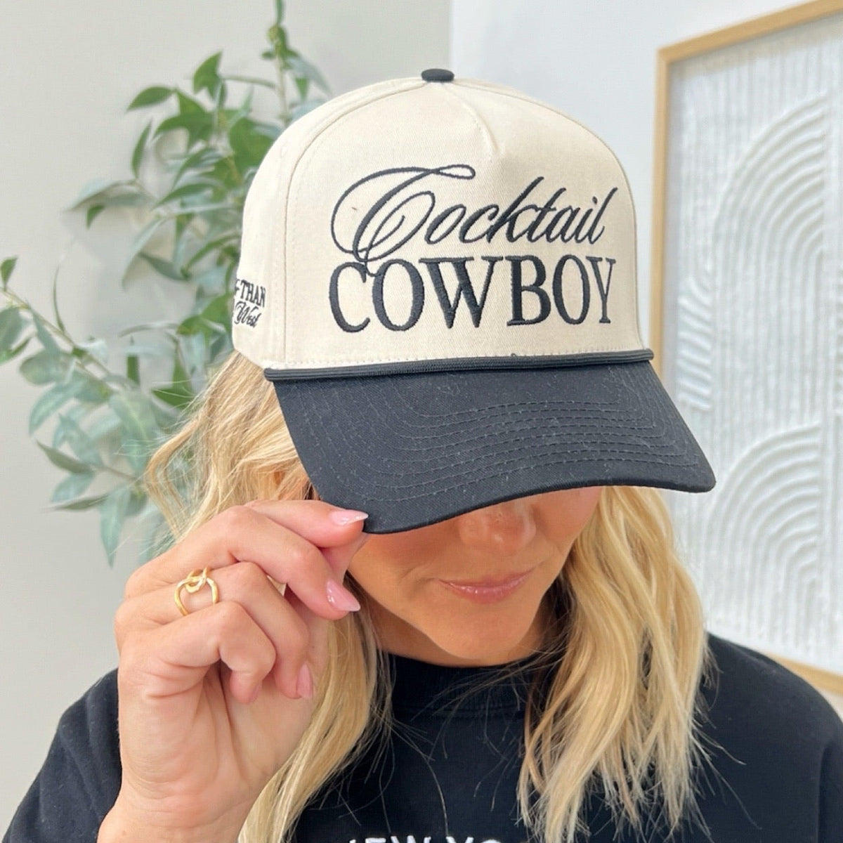 Worn/West Cocktail Trucker Hat Cocktail Cowboy Trucker Hat main image 2