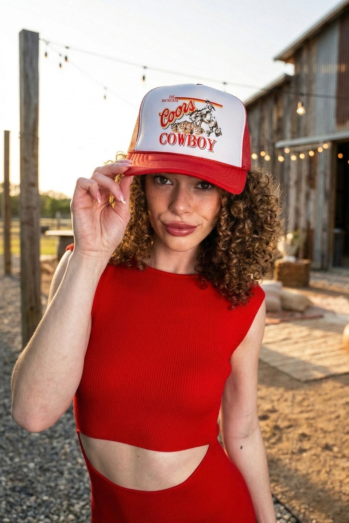 Coors Cowboy Trucker Hat