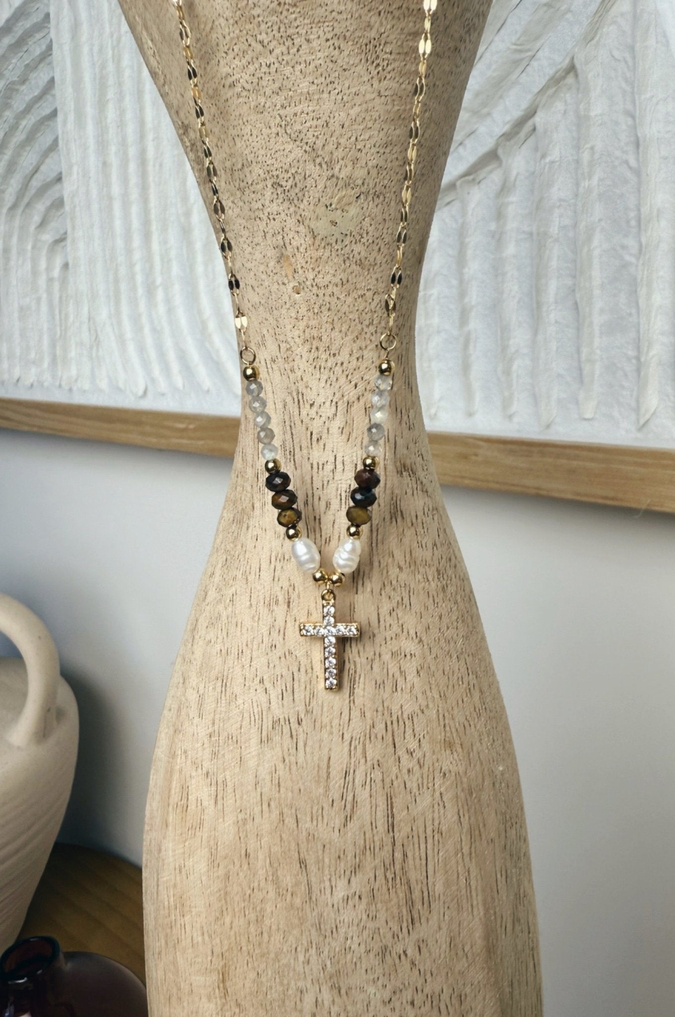 Cross Of Light Necklace