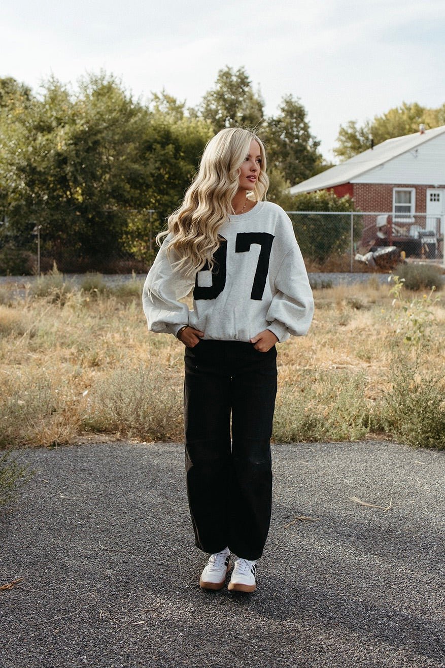 Dark Matter Crop Wide Leg Jeans