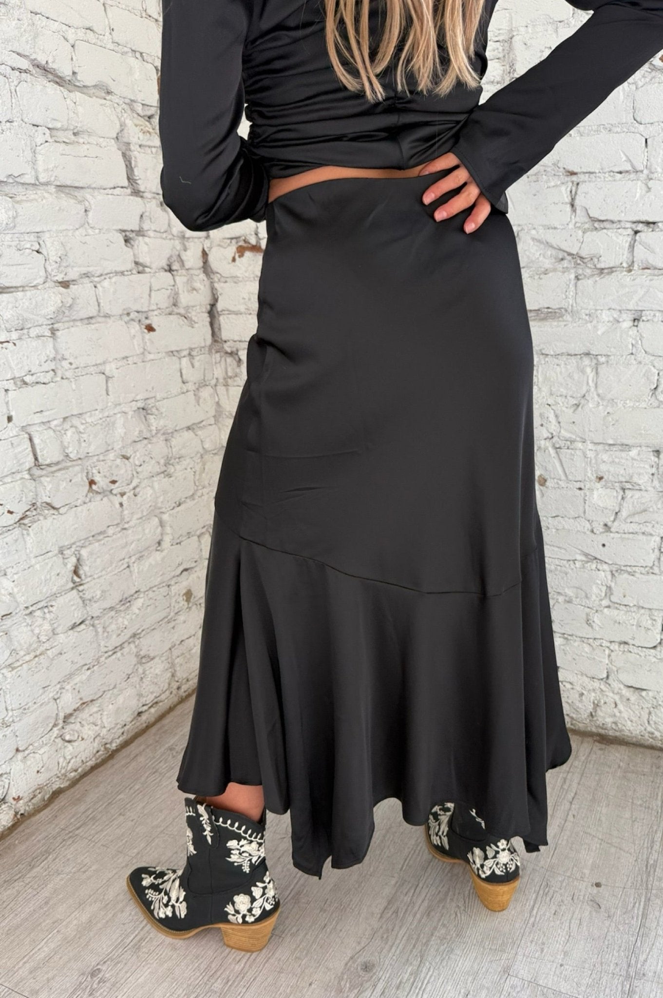 Dark Romance Midi Skirt