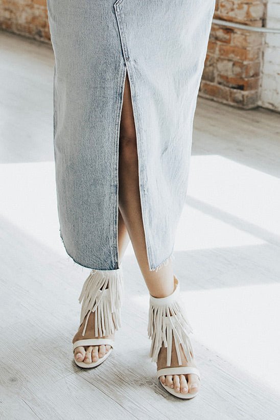 Dawson Fringe Heels - FINAL SALE