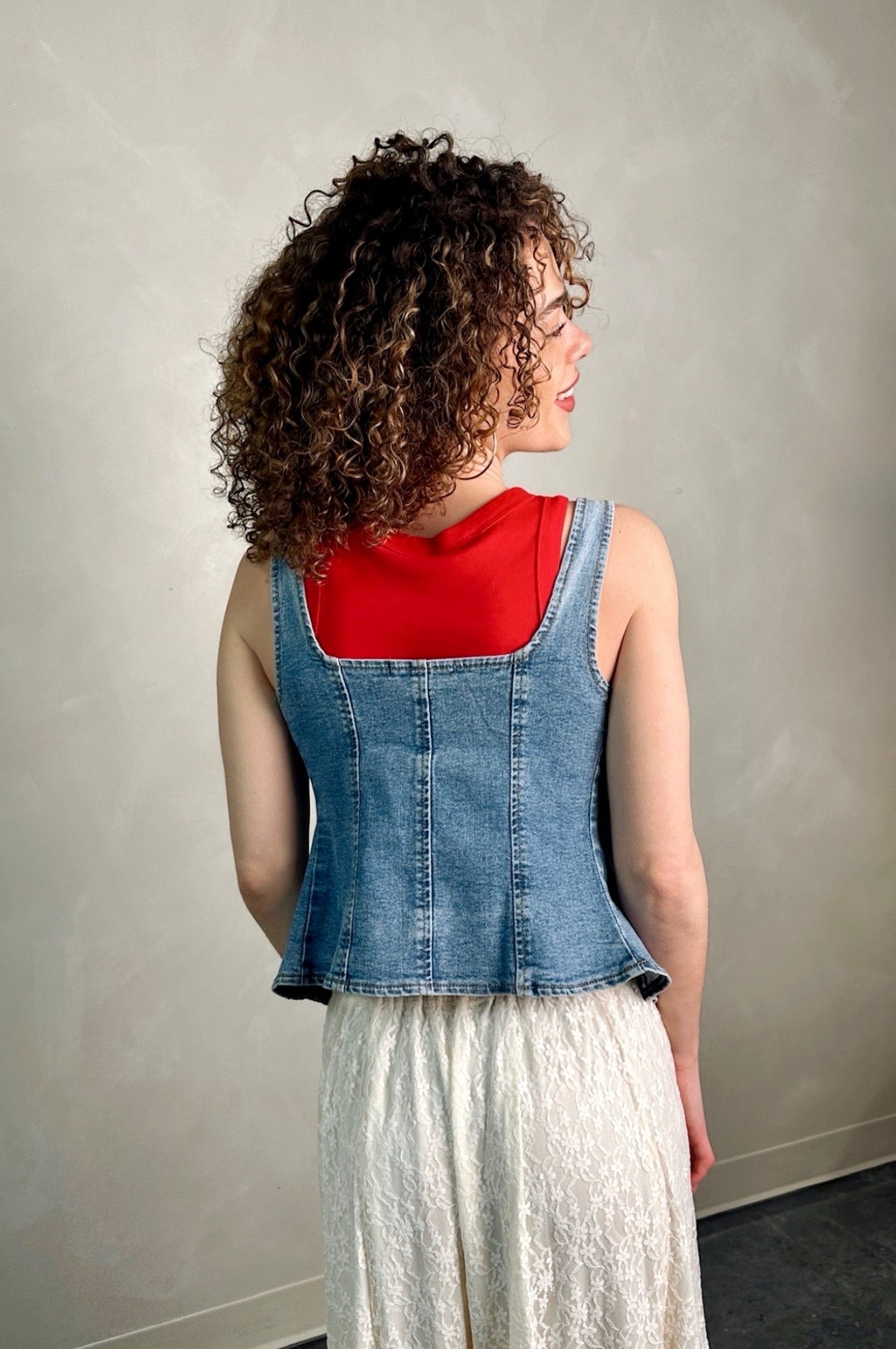 Deep Water Denim Tank